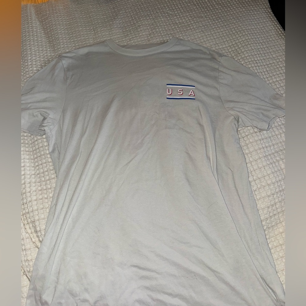 Cabana by crown and ivy gray USA t shirt size M